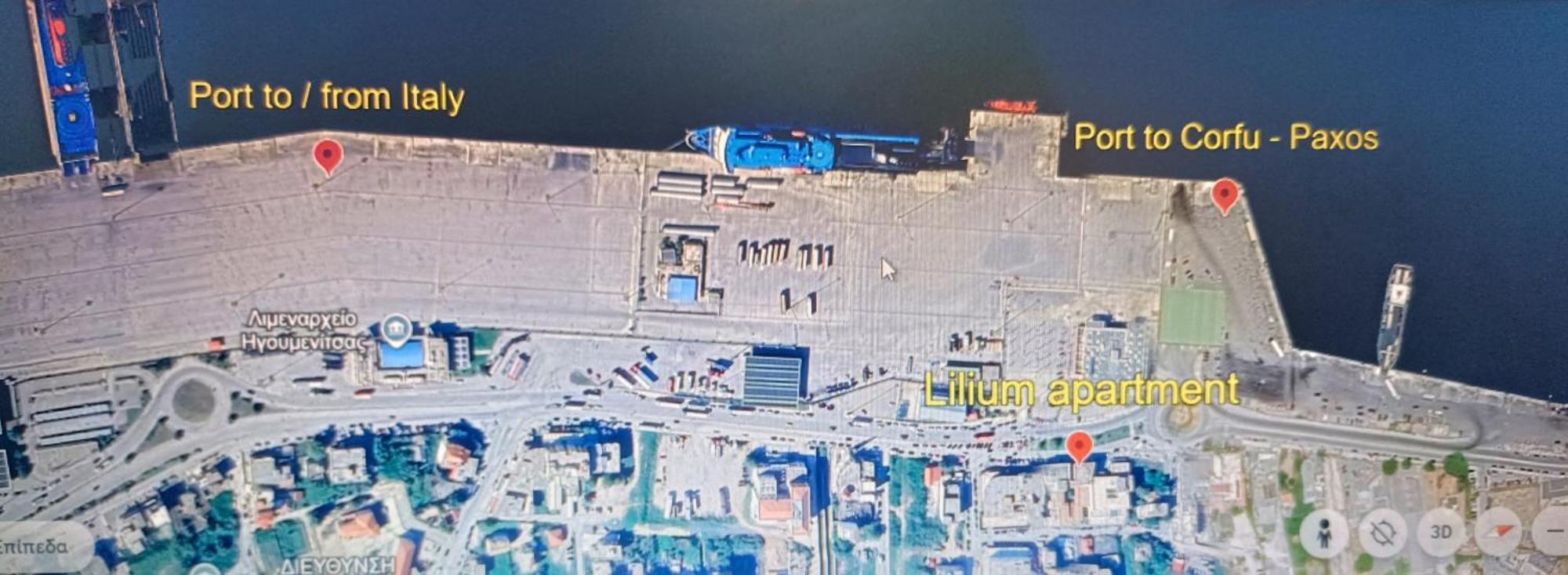 Lilium Luxury Apartment Igoumenitsa Ngoại thất bức ảnh
